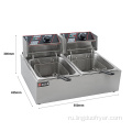 Коммерческое кухонное оборудование 6L+6L Double Tank Electric Deep Fryer EH82 Lingduofryer